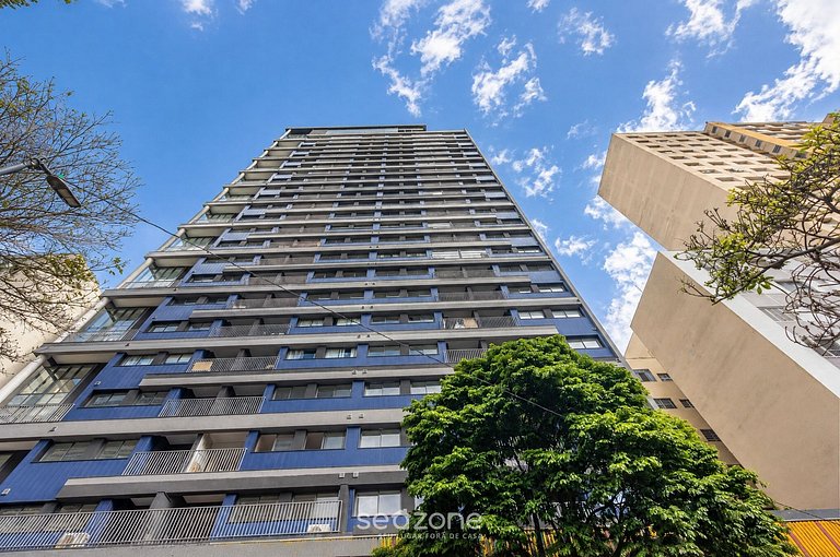 Studio bien ubicado en Condo. c/ Piscina FBG0518