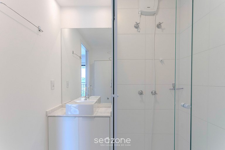 Acogedor en condo completo, en São Paulo NOA0919