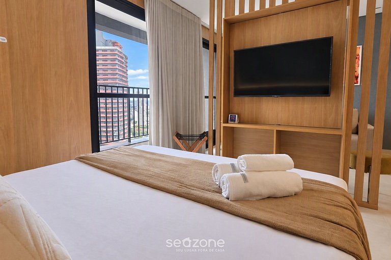 Studio en Condo. c/ Piscina y Vista Cid. HCL2906