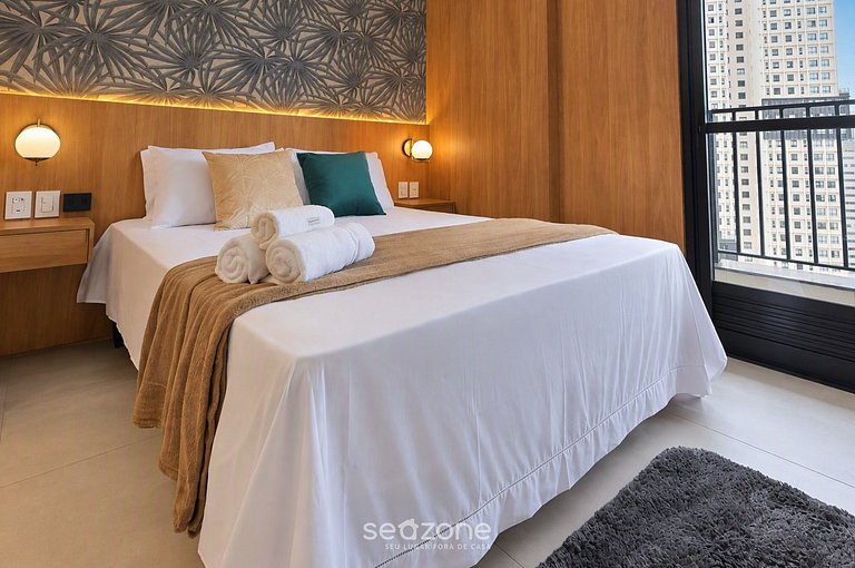 Studio en Condo. c/ Piscina y Vista HCL2406