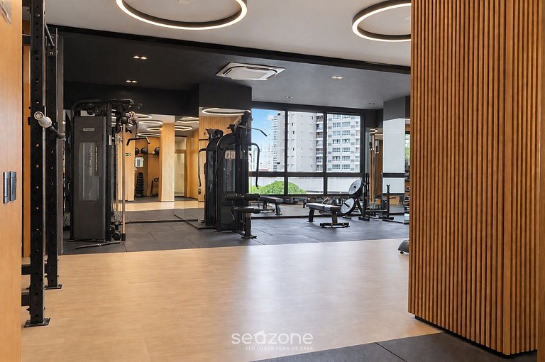 Studio em Cond. c/ Piscina e Vista HCL2406