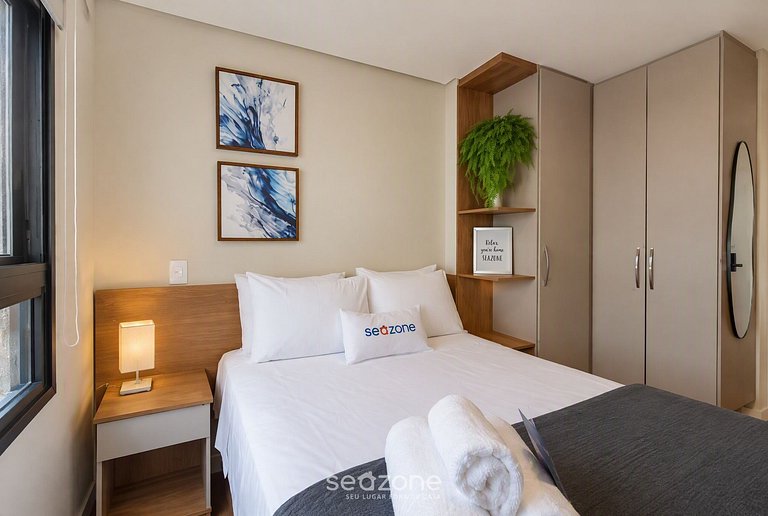Studio en Condo. c/ Piscina y Vista BAT0203
