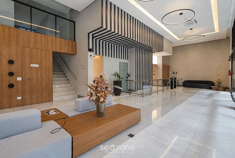 Studio em Cond. c/ Piscina e Vista BAT0203
