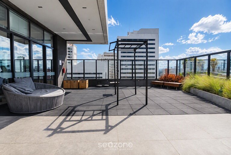 Studio en Condo. c/ Piscina y Vista BAT0203