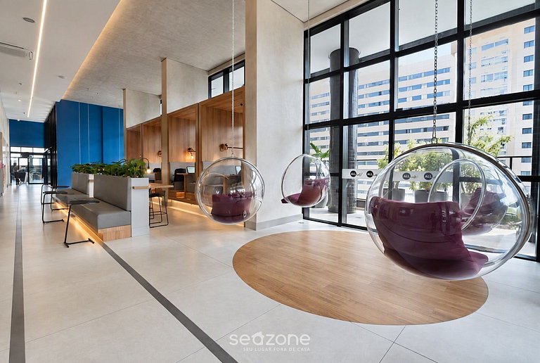 Studio en Condo. c/ Piscina y Vista BAT0203