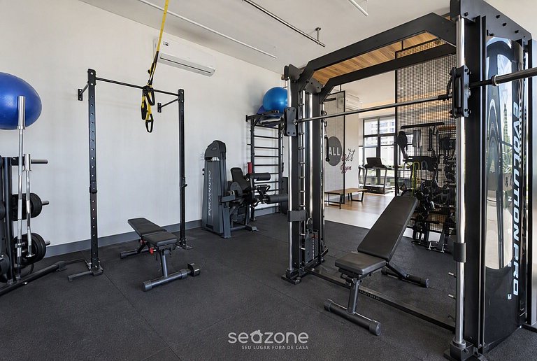 Studio em Cond. c/ Piscina e Vista BAT0203
