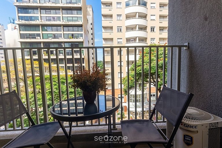 Studio Bela Vista c/Piscina prox Paulista ACP0413