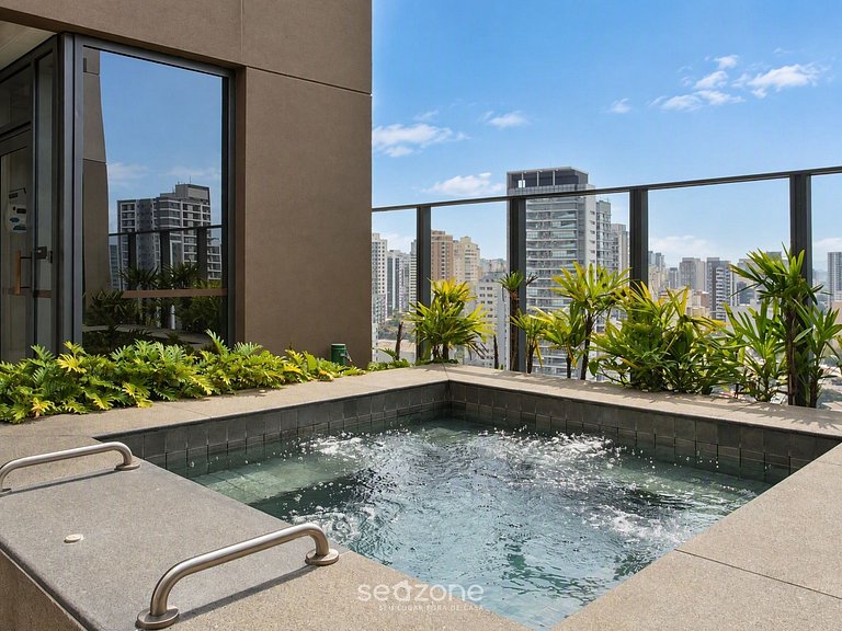 Studio en Condo. c/ Piscina y Vista SOM1511