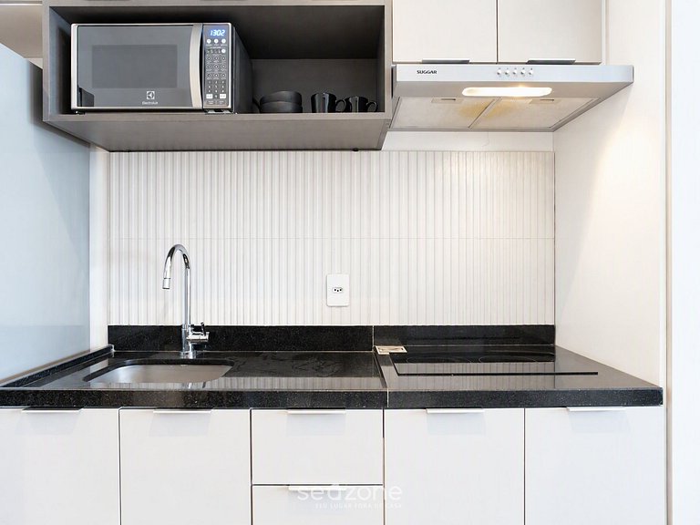 Studio en Condo. c/ Piscina y Vista SOM1511