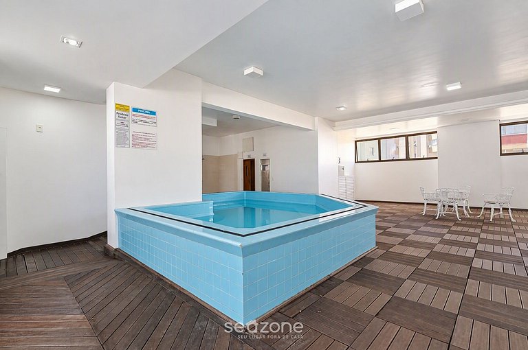 Studio em Cond. c/ Piscina a 950m da Pr SUL1004