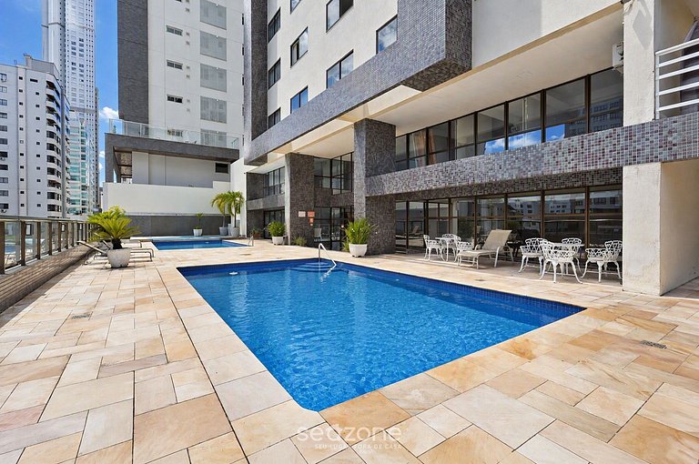 Studio en Condo. c/ Piscina a 950m Playa SUL1004