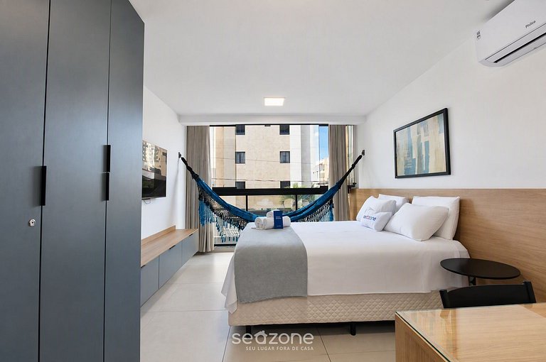 Studio en Condo. c/ Piscina a 480m AZZ0102