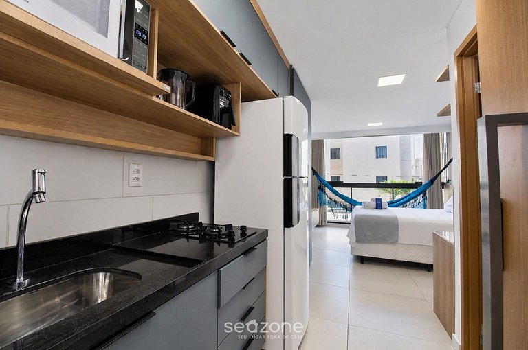 Studio en Condo. c/ Piscina a 480m AZZ0102