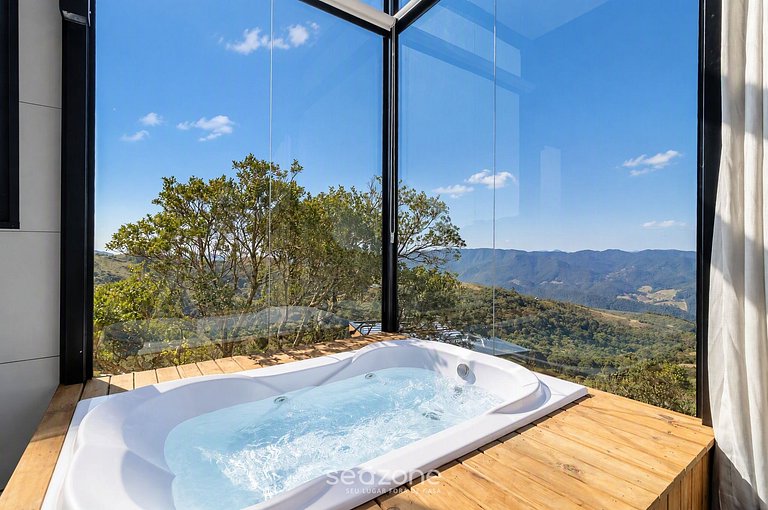 Cabaña romántica con vistas a la sierra VST037