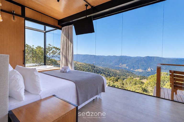 Cabaña romántica con vistas a la sierra VST037