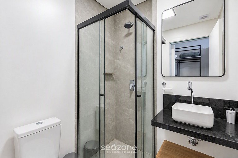 Studio c/ balcón a 50 m del mar en Penha PSO0302