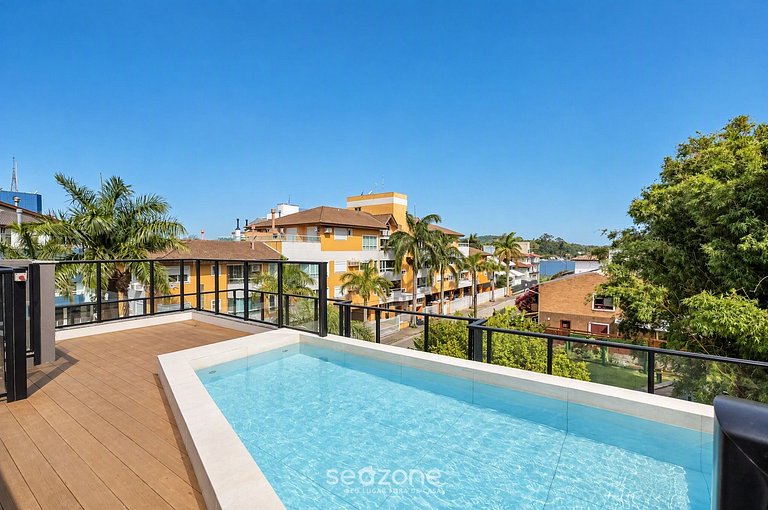 Apto centrinho da Lagoa rooftop c/ piscina LST0004