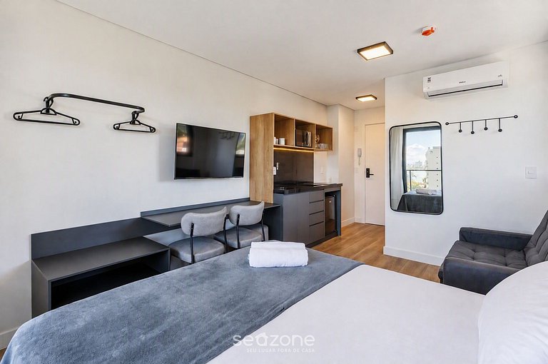 Estudio con vista y balcón a pasos del mar PSO0809
