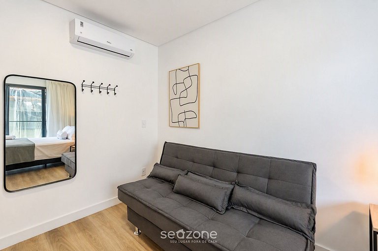 Studio a pasos del mar con balcón y vista PSO0905