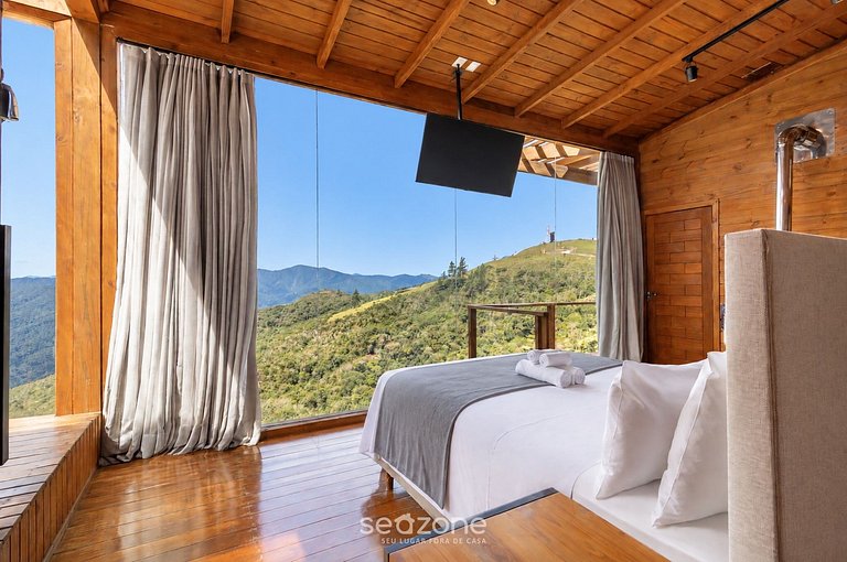 Cabana incrível com vista panorâmica VST010