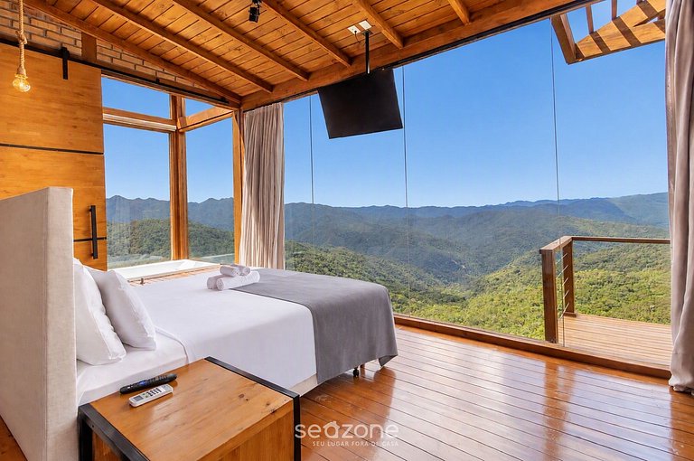 Cabana incrível com vista panorâmica VST010