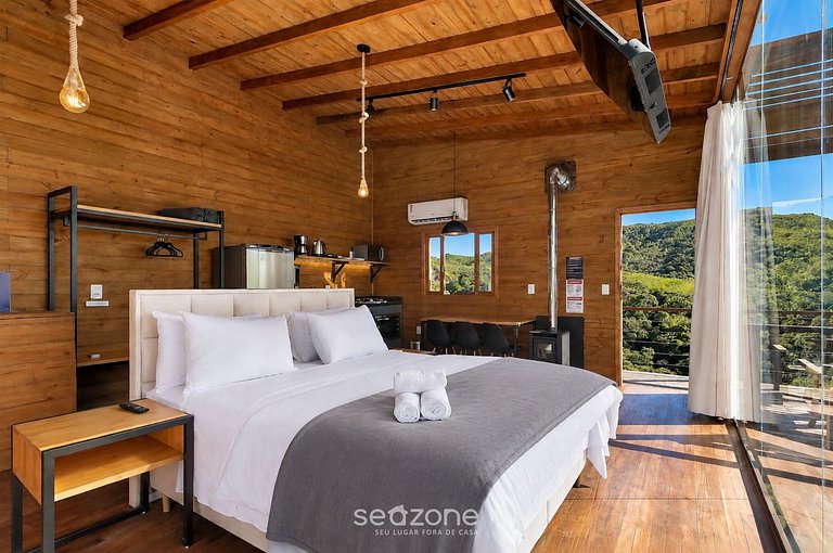 Cabana c/ Hidromassagem e Vista Montanha VST030