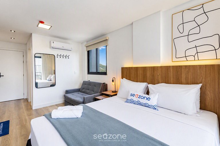 Estudio a 50m de la Playa en cond. PSOB1103