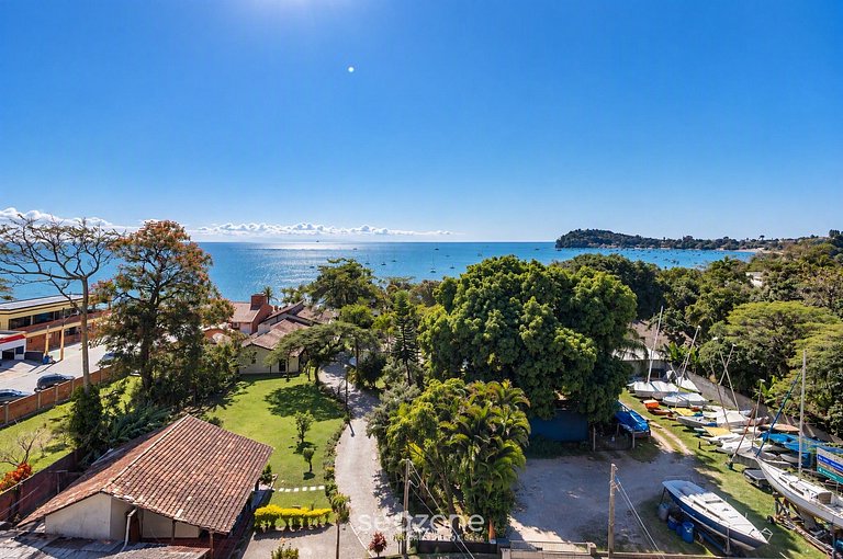 Apartamento com vista para o mar elevador PSO0601
