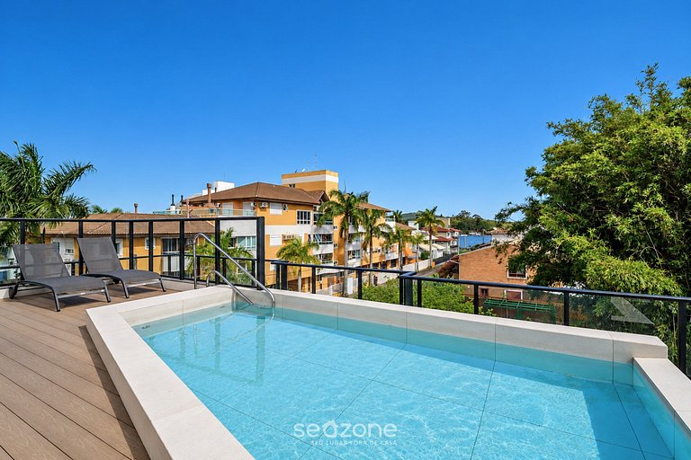 Apto centrinho da Lagoa rooftop c/ piscina LST0010
