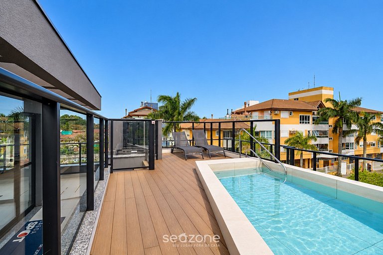 Apto centrinho da Lagoa rooftop c/ piscina LST0011