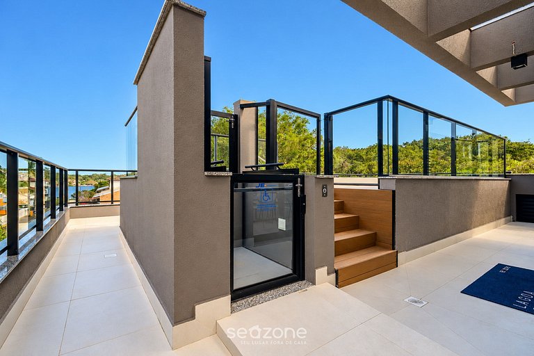 Apt en centro Lagoa rooftop c/piscina LST0011