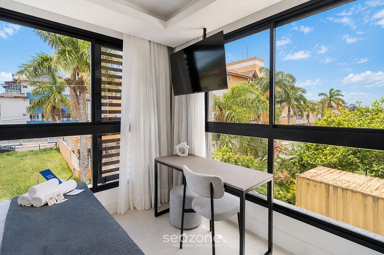 Apt en centro Lagoa rooftop c/piscina LST0015