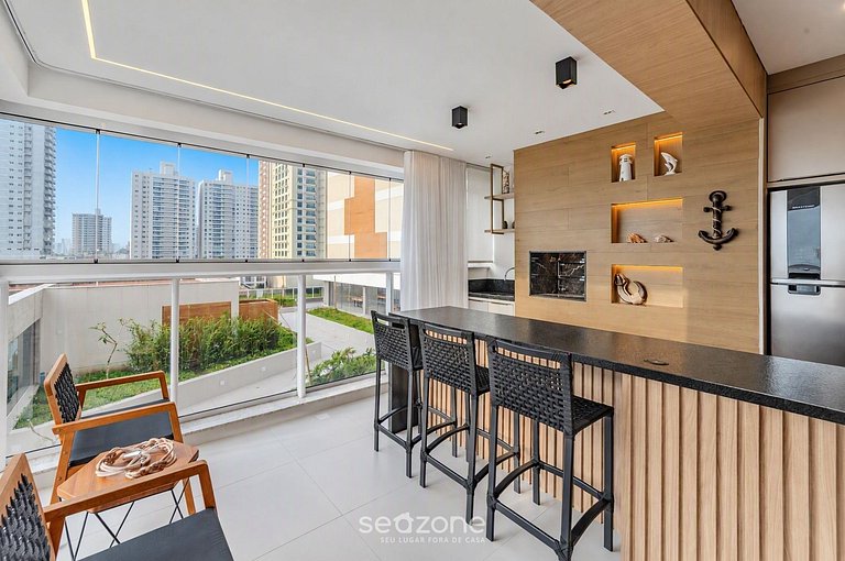 Apto. en Condo. c/ Piscina a 300m Playa PTC0406