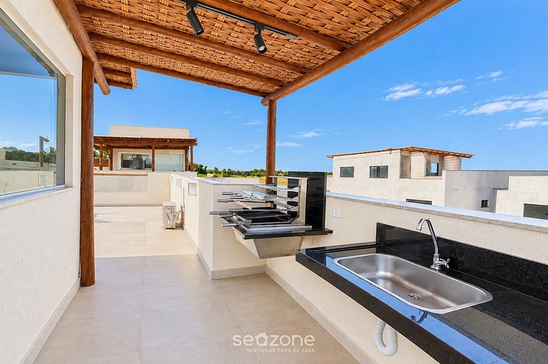 Casa en Condo. c/ Piscina y Lago VPG0103