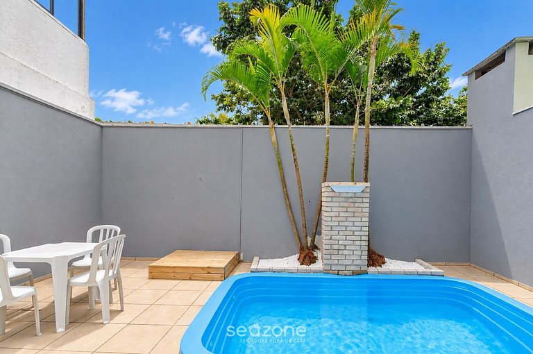 Casa con piscina 150m playa Mariscal CCM004
