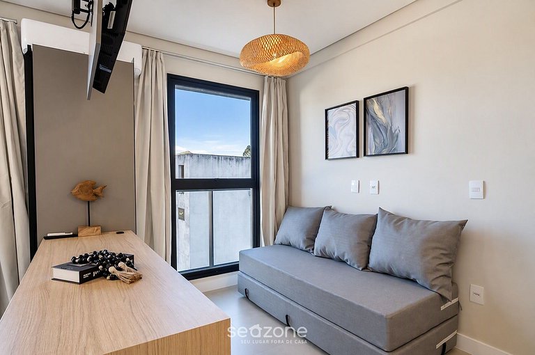 Studio en Cond. c/ piscina prox. a Praia RSO0037