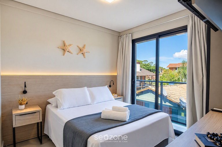 Studio em Cond. c/ piscina prox. à Praia RSO0037