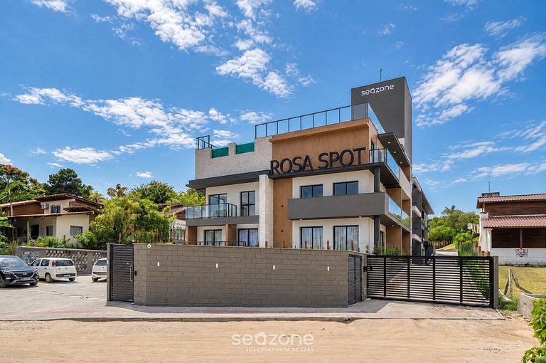 Studio em Cond. c/ Piscina e Varanda RSO0040