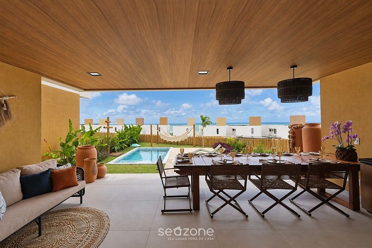 Varanda Beija-Flor Vista Mar Piscina priv. NRT0000