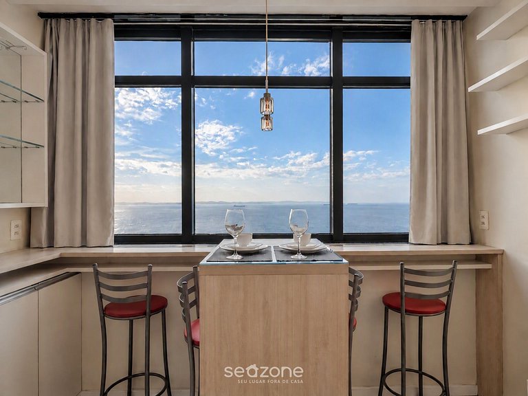Studio c/ vista al Mar en Condo. SVM0609