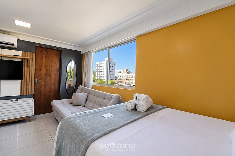 Studio em Cond. c/ Piscina e Vista VEM0201