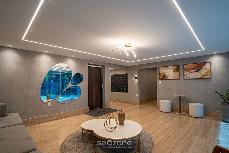 Studio em Cond. c/ Piscina e Vista VEM0201