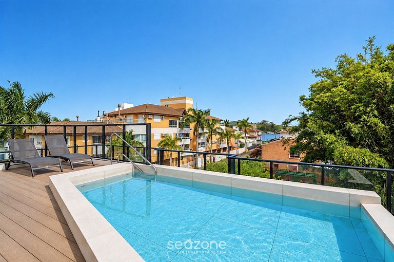 Apt en centro Lagoa rooftop c/piscina LST0007