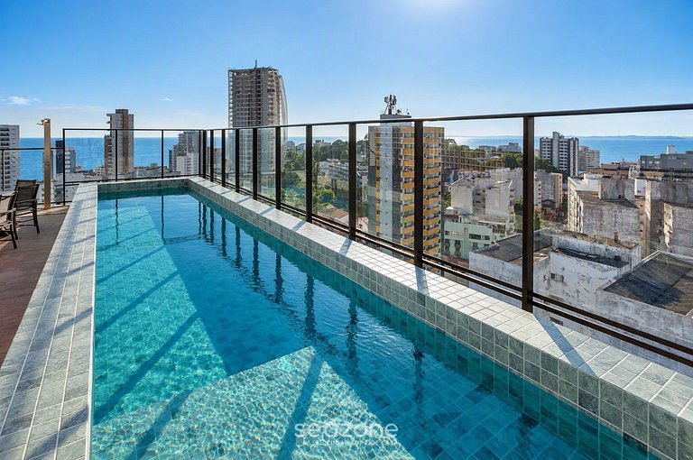 Studio em Cond. c/ Piscina a 680m do Mar EUB1302