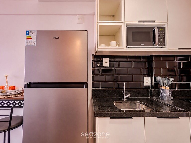 Studio en Condo. c/ Piscina a 680m Mar EUB1302