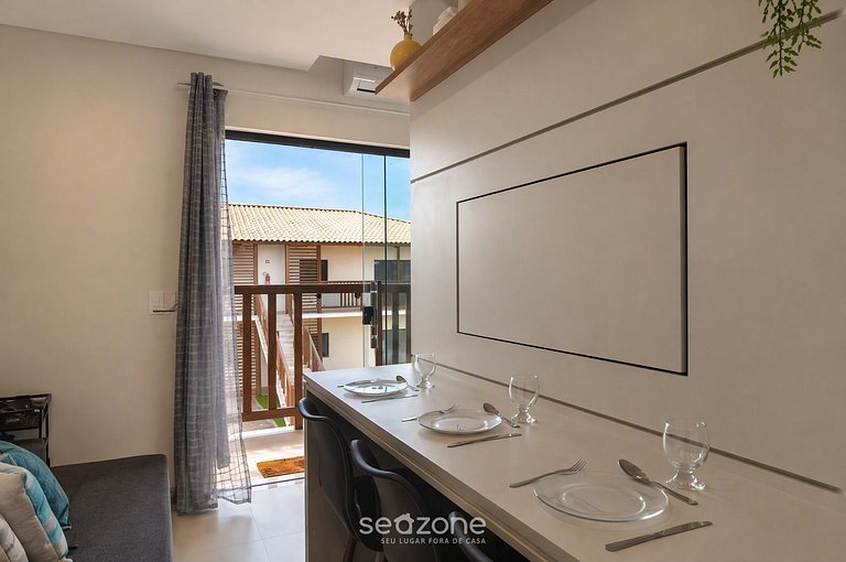 Studio em Cond. c/ Piscina BIP70008