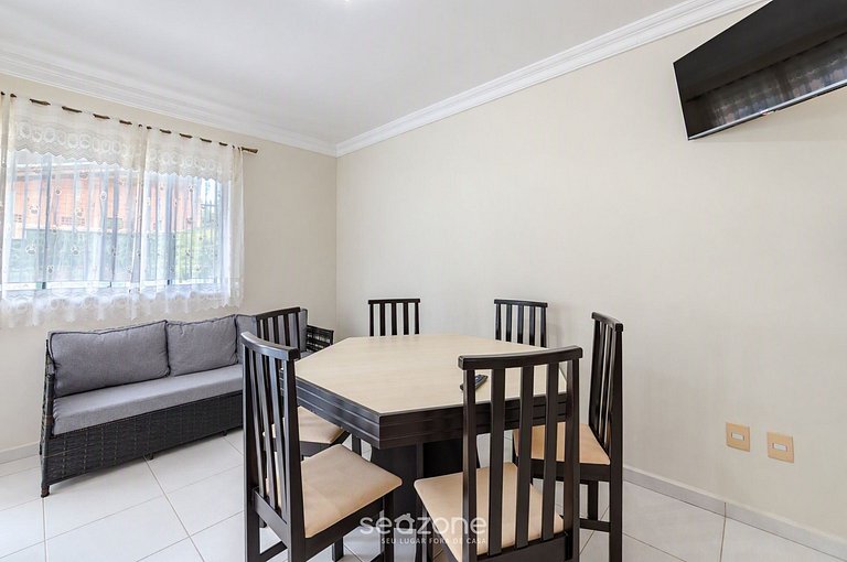 Casa c/ churrasq. a 690m da Praia JOS0003