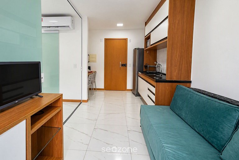 Apto. en condo c/ pisc. SFB0402