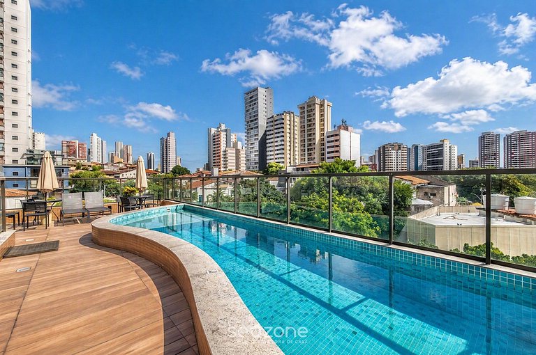 Studio em Cond. c/ Piscina FTW0105