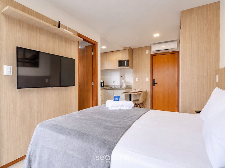 Studio en Condo. c/ Piscina FTW0105